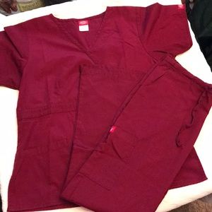 1 set of Dickies scrubs